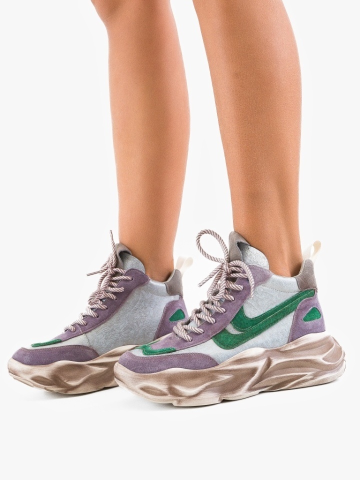 Scarpe sportive Viola Kulana - Img 2