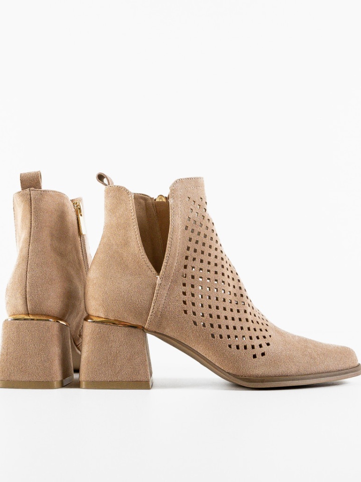 Stivali bassi Beige Felt - Img 5