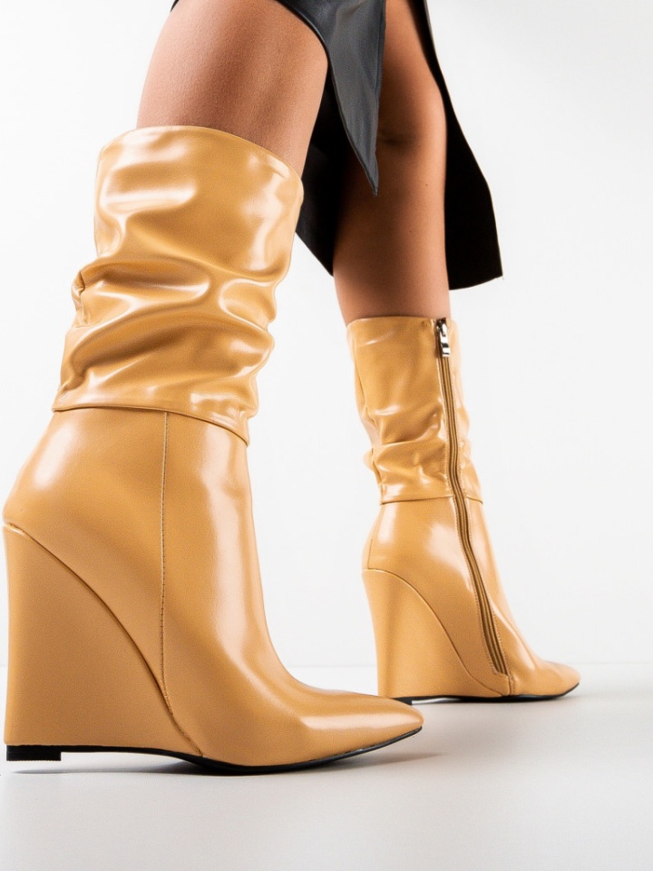 Stivali bassi Beige Freeman - Img 1