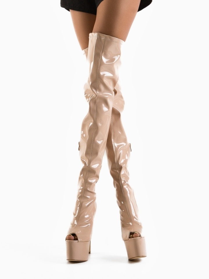 Stivali Beige Franks - Img 2