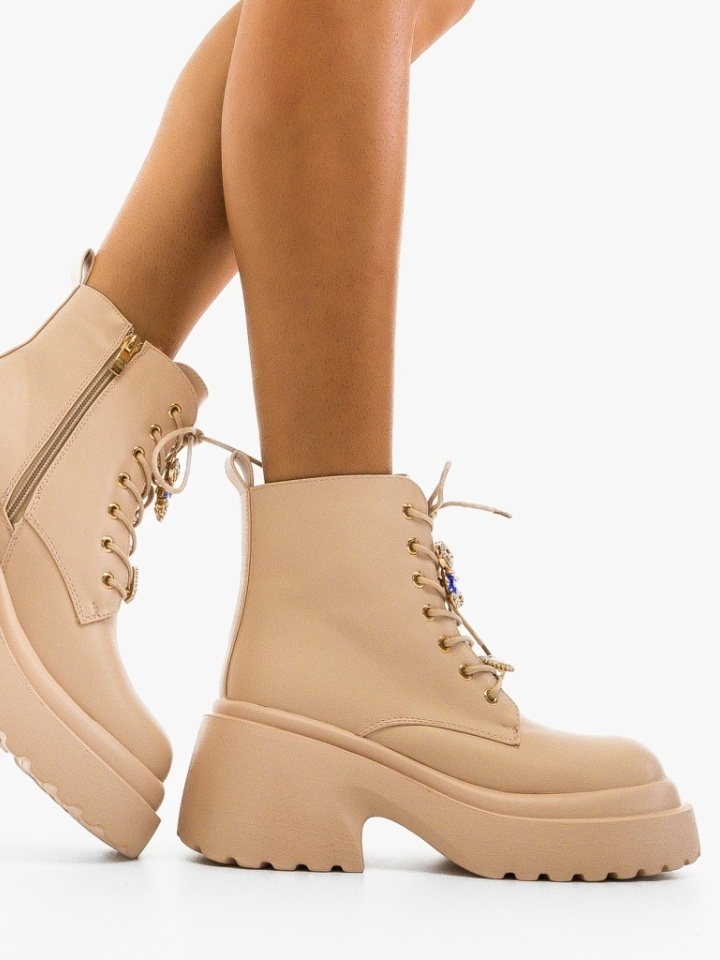 Tronchetti da donna Beige Bearr