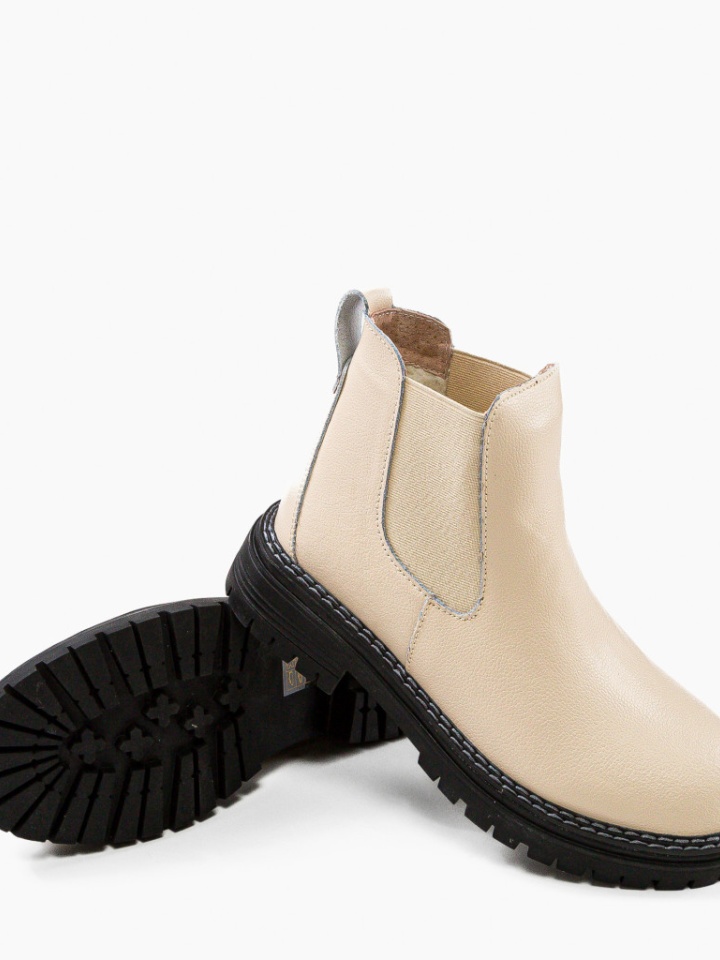 Tronchetti da donna Beige Cizi - Img 6