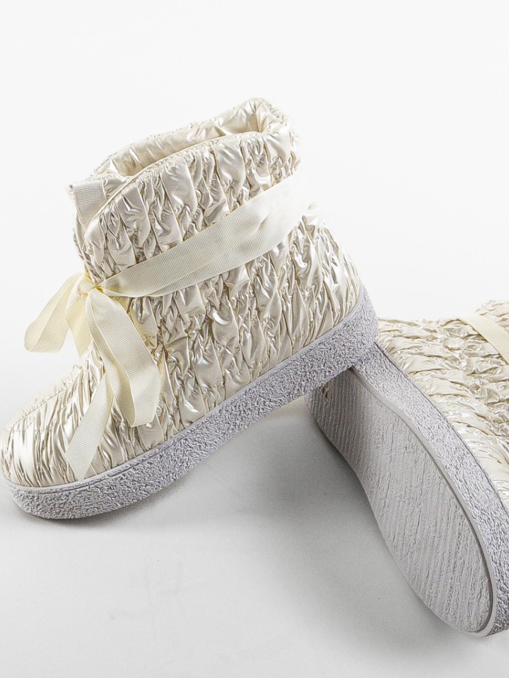 Tronchetti da donna Beige Gherany - Img 5