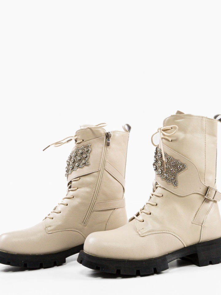 Tronchetti da donna Beige Lakeras - Img 4