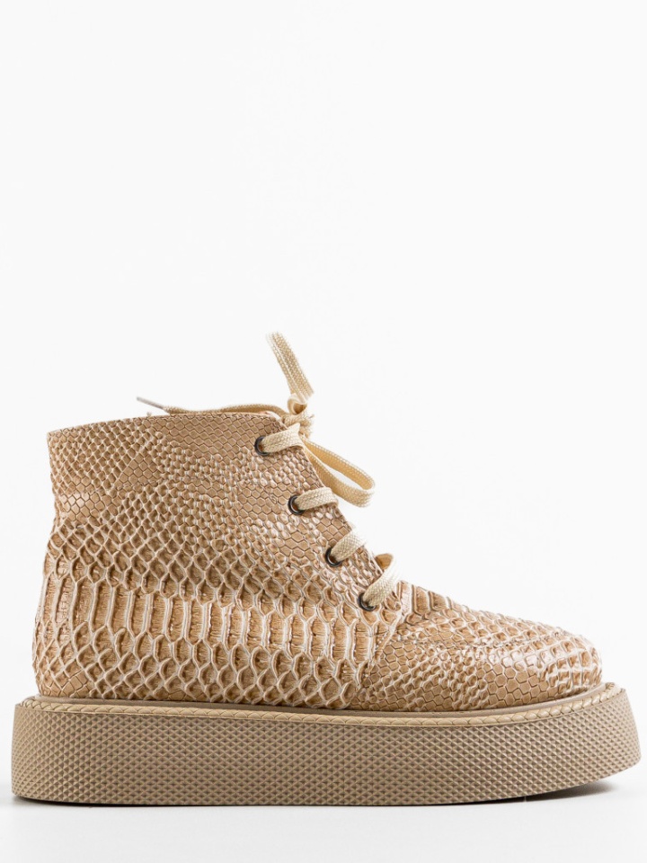 Tronchetti da donna Beige Rikon - Img 5
