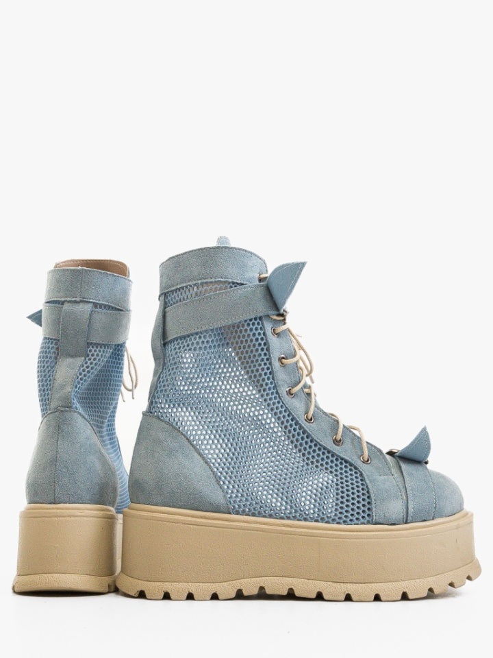 Tronchetti da donna Blu Koron - Img 5