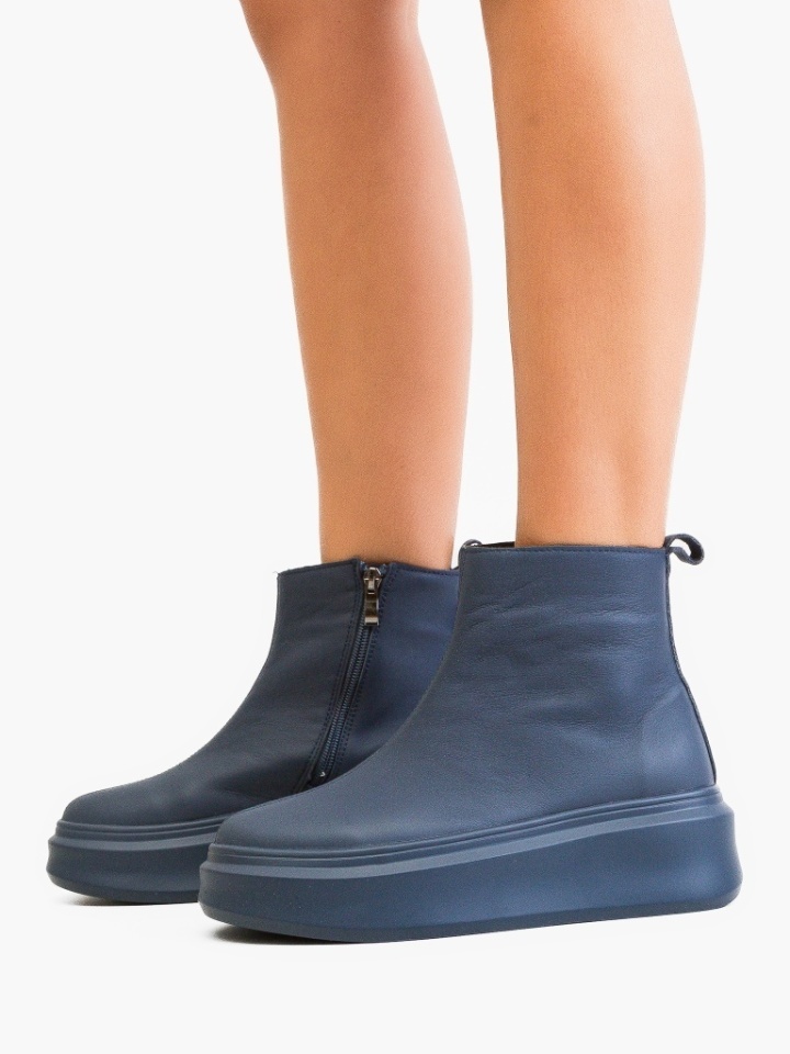 Tronchetti da donna Blu navy Carrillo - Img 2
