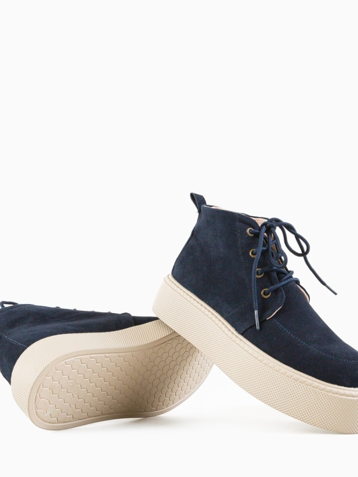 Tronchetti da donna Blu navy Claes - Img 7
