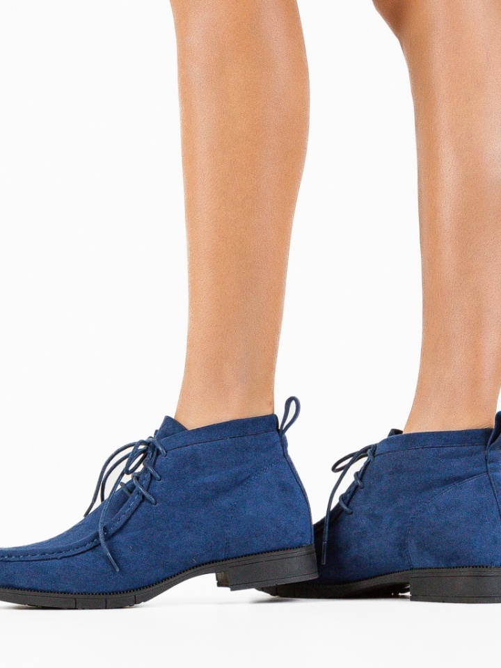 Tronchetti da donna Blu navy Dinton - Img 1