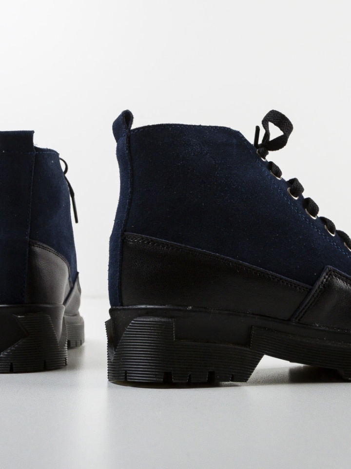 Tronchetti da donna Blu navy Yugu - Img 13