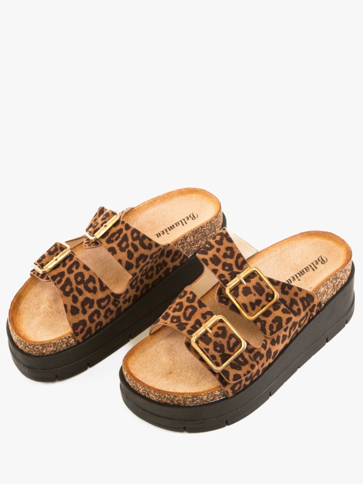 Sandali Animal Print Olive - Img 5