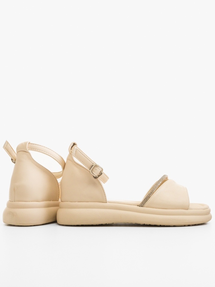 Sandali Beige Chandra - Img 3