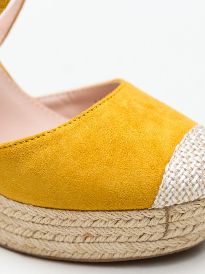 Sandali con plateau Gialli Felly - Img 10
