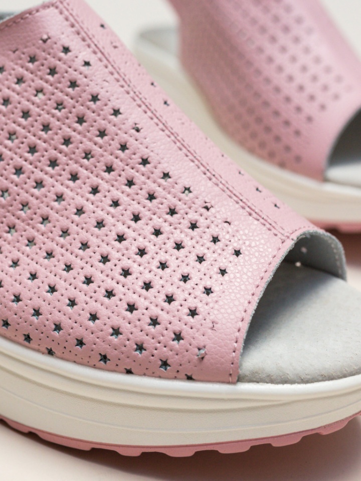 Sandali con plateau Rosa Liberty - Img 6