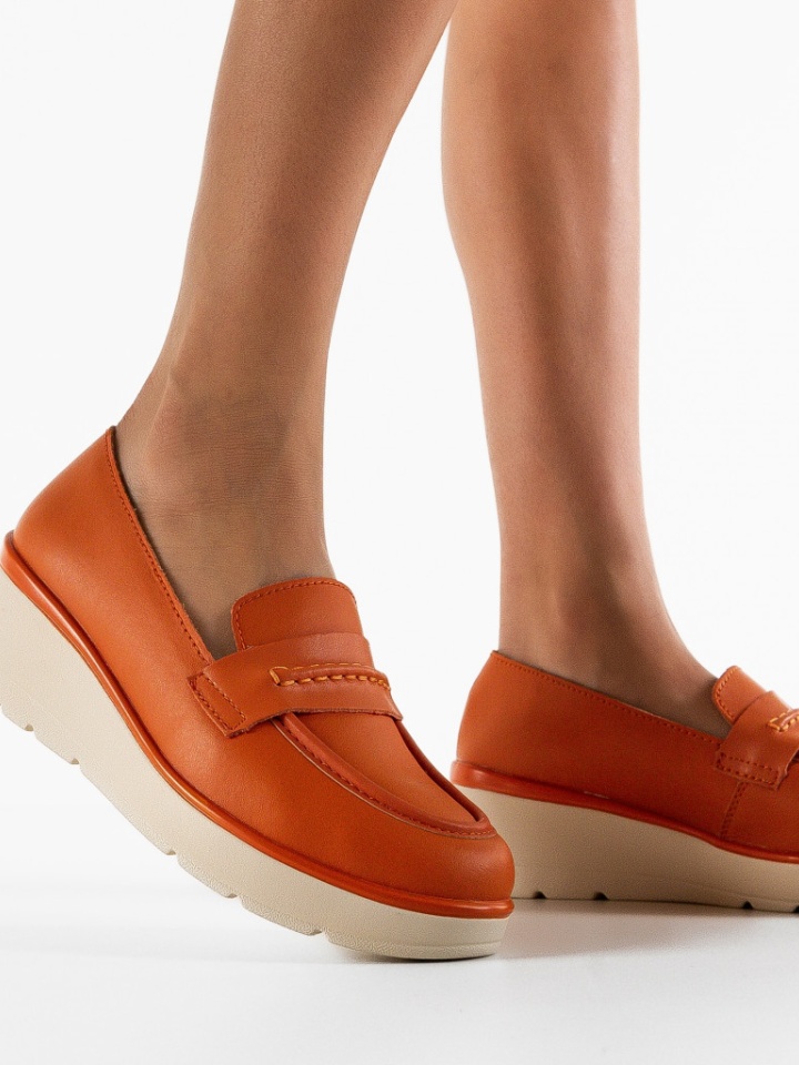 Scarpe casual Arancioni Teyana - Img 2