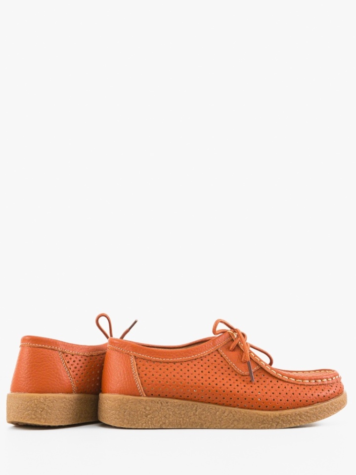 Scarpe casual Arancioni Yorker - Img 4