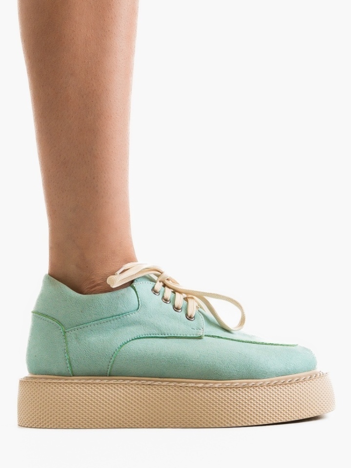 Scarpe casual Azzurre Fagen - Img 6