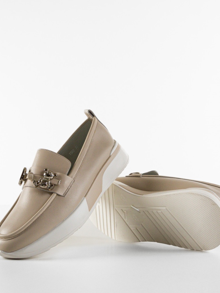 Scarpe casual Beige Adamo - Img 5