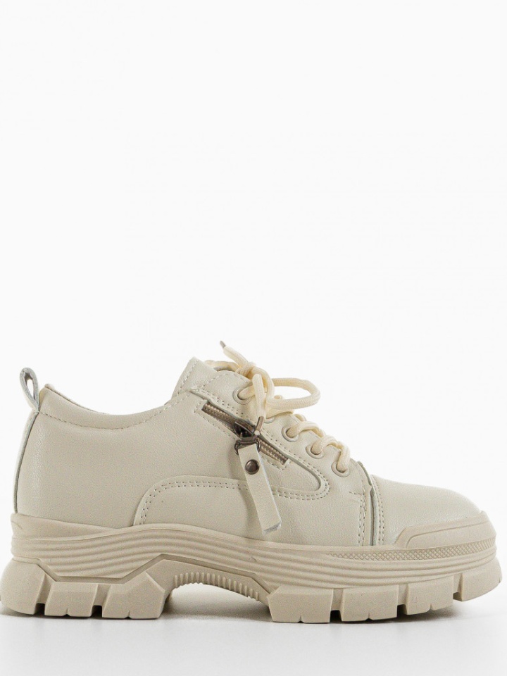 Scarpe casual Beige Aguir - Img 4