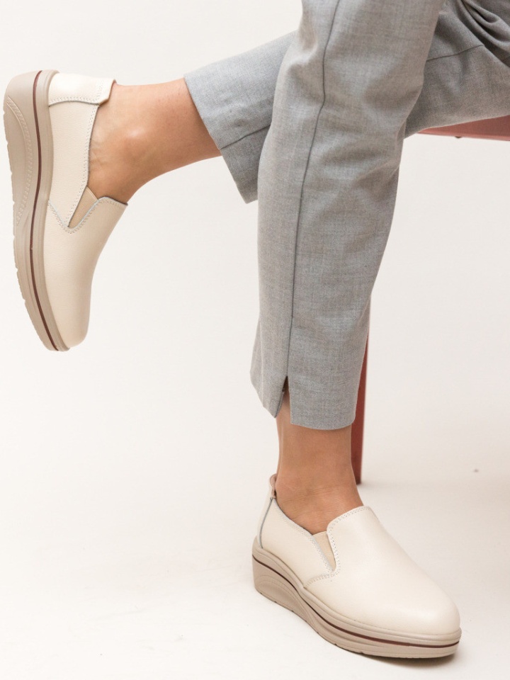 Scarpe casual Beige Alpino - Img 7