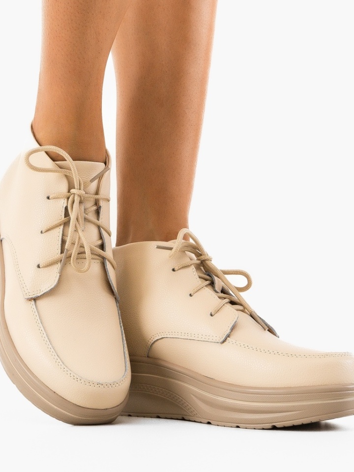 Scarpe casual Beige Bergamon - Img 3