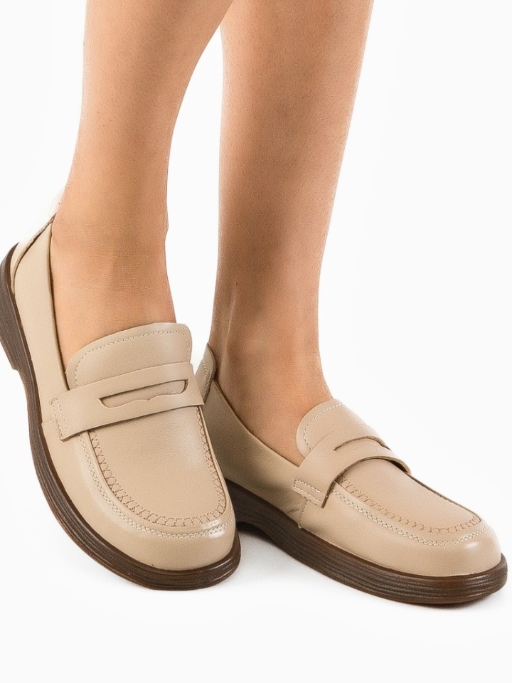 Scarpe casual Beige Byertes - Img 8