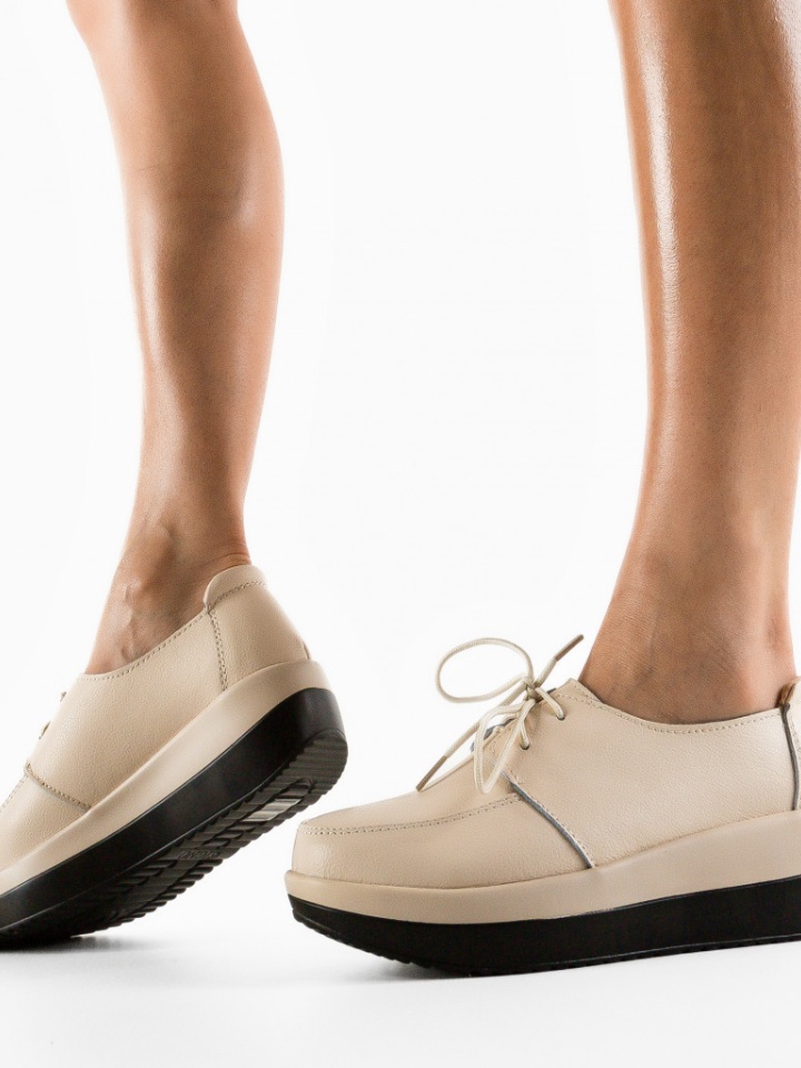 Scarpe casual Beige Creamt - Img 3