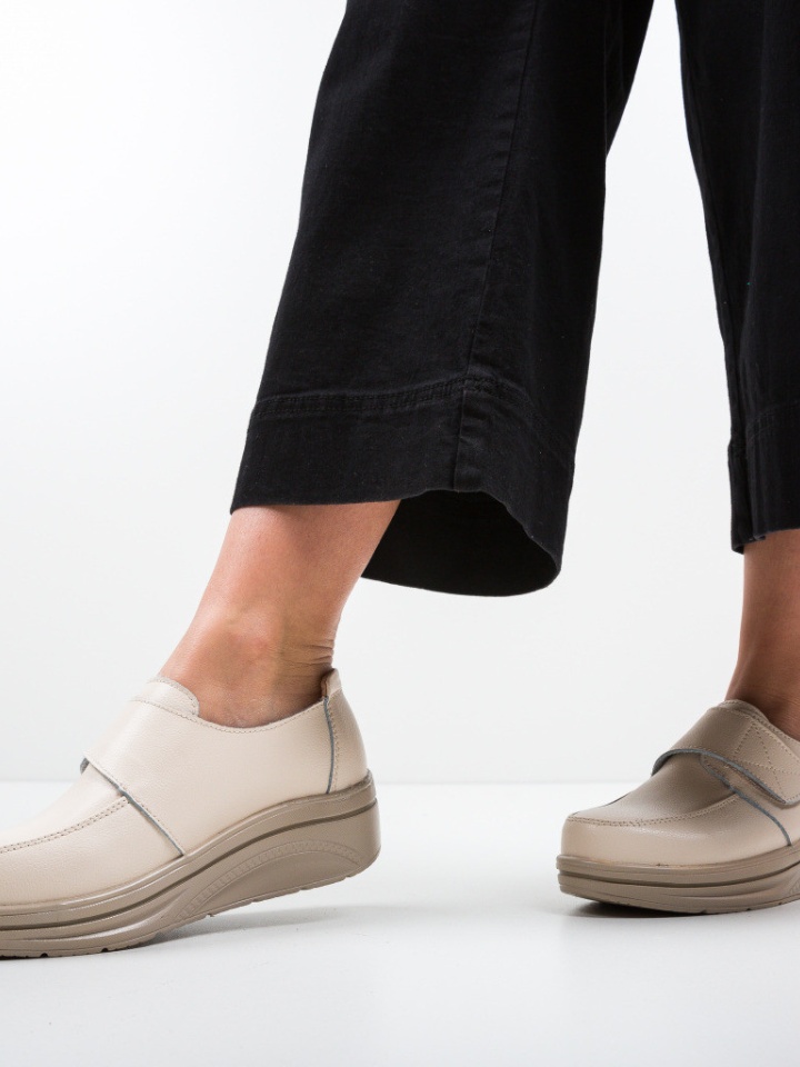 Scarpe casual Beige Hausberg - Img 7