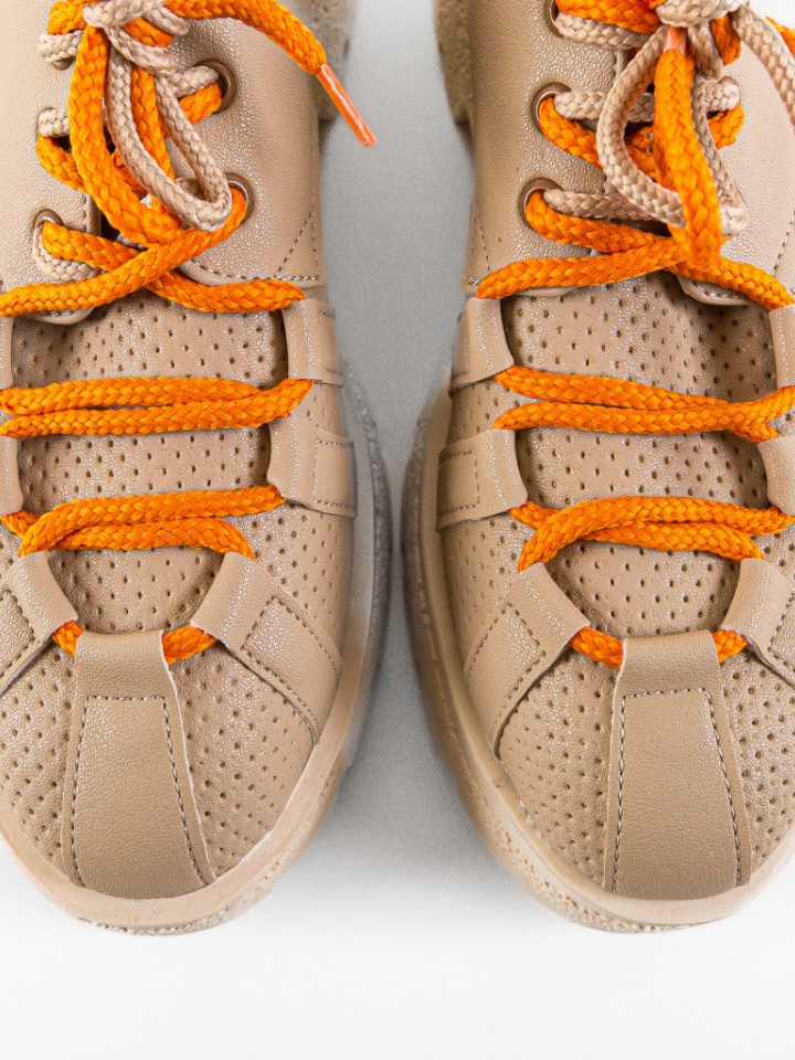 Scarpe casual Beige Memy - Img 9