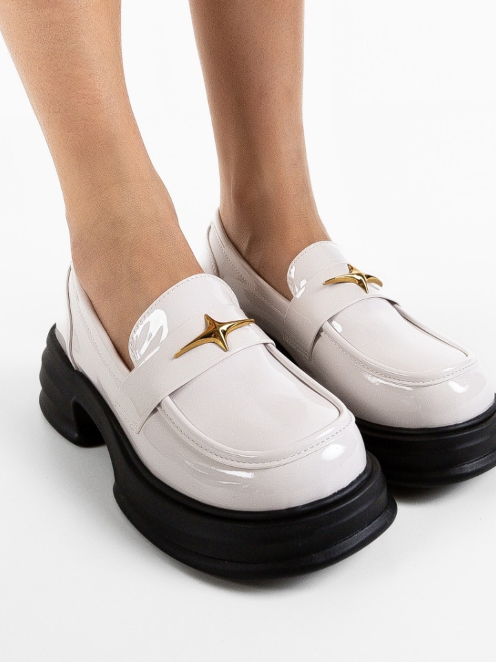 Scarpe casual Beige Mezony - Img 3