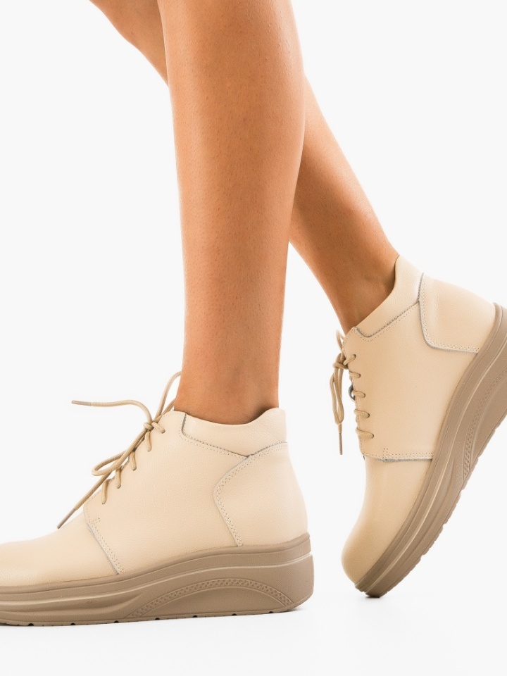 Scarpe casual Beige Palerma - Img 4