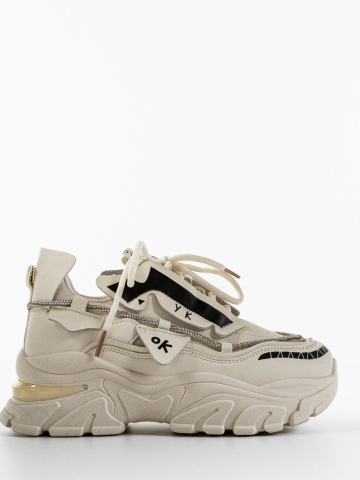 Scarpe casual Beige Reecola - Img 4