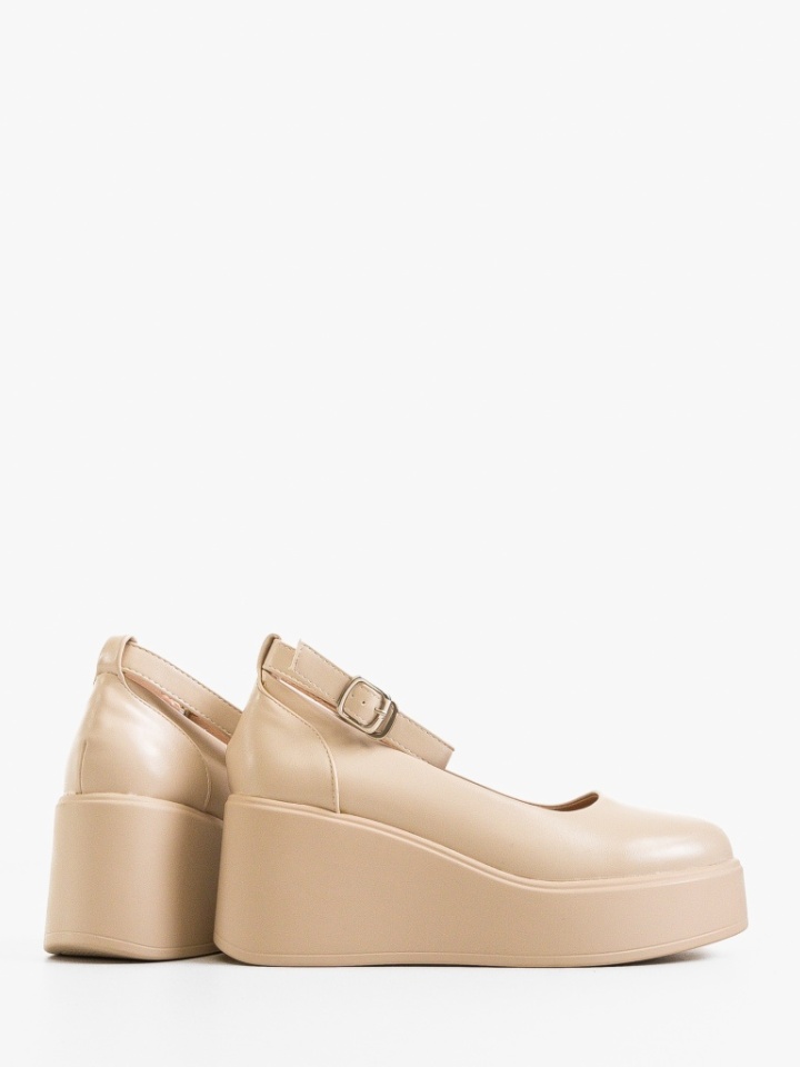 Scarpe casual Beige Shelob - Img 4