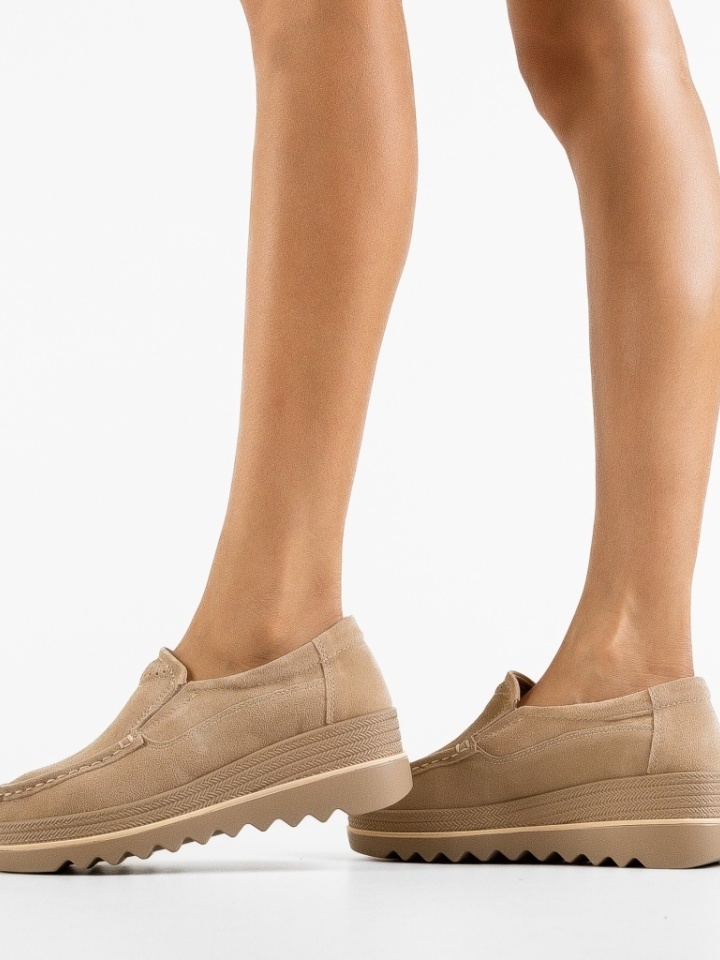 Scarpe casual Beige Smirno 2 - Img 3