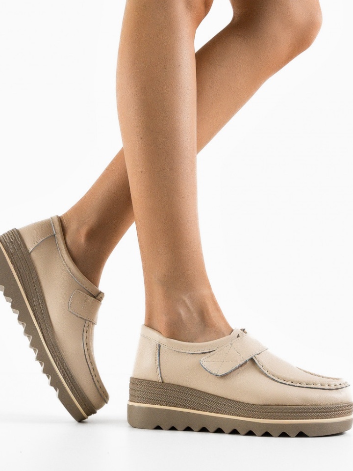 Scarpe casual Beige Straif - Img 1