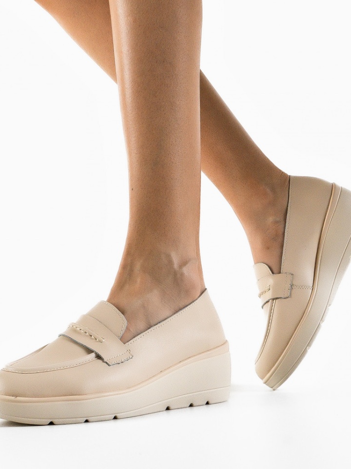 Scarpe casual Beige Teyana - Img 3