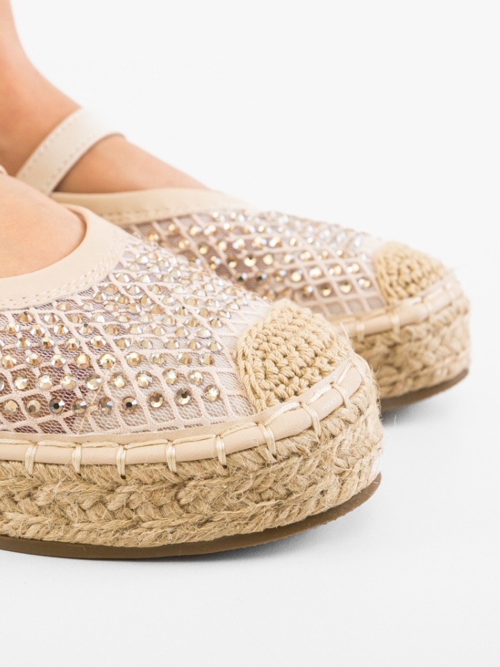 Scarpe casual Beige Vera - Img 3