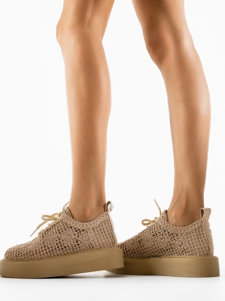 Scarpe casual Beige Ystory - Img 3