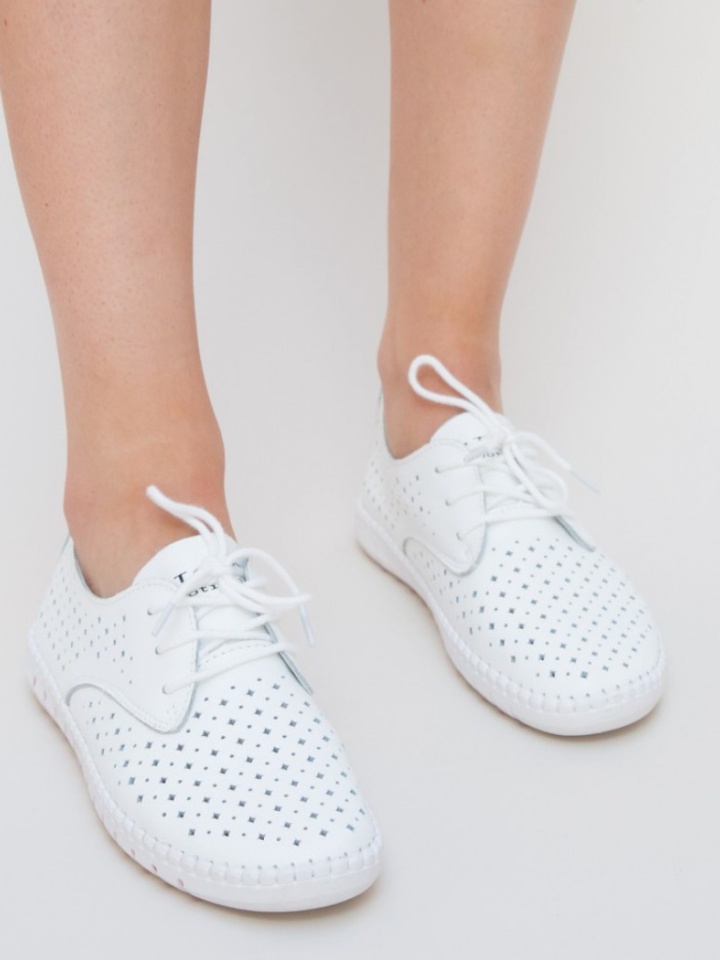Scarpe casual Bianche Casual Hilio Albi - Img 3
