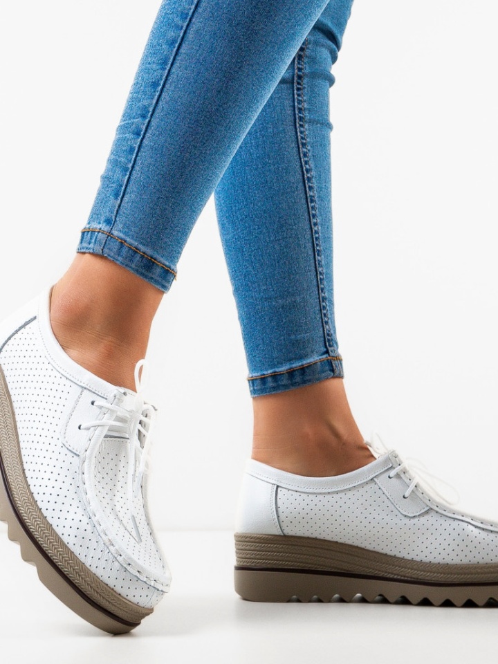 Scarpe casual Bianche Torinoz - Img 11