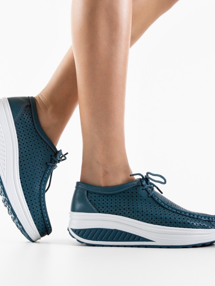 Scarpe casual Blu Baroco - Img 3