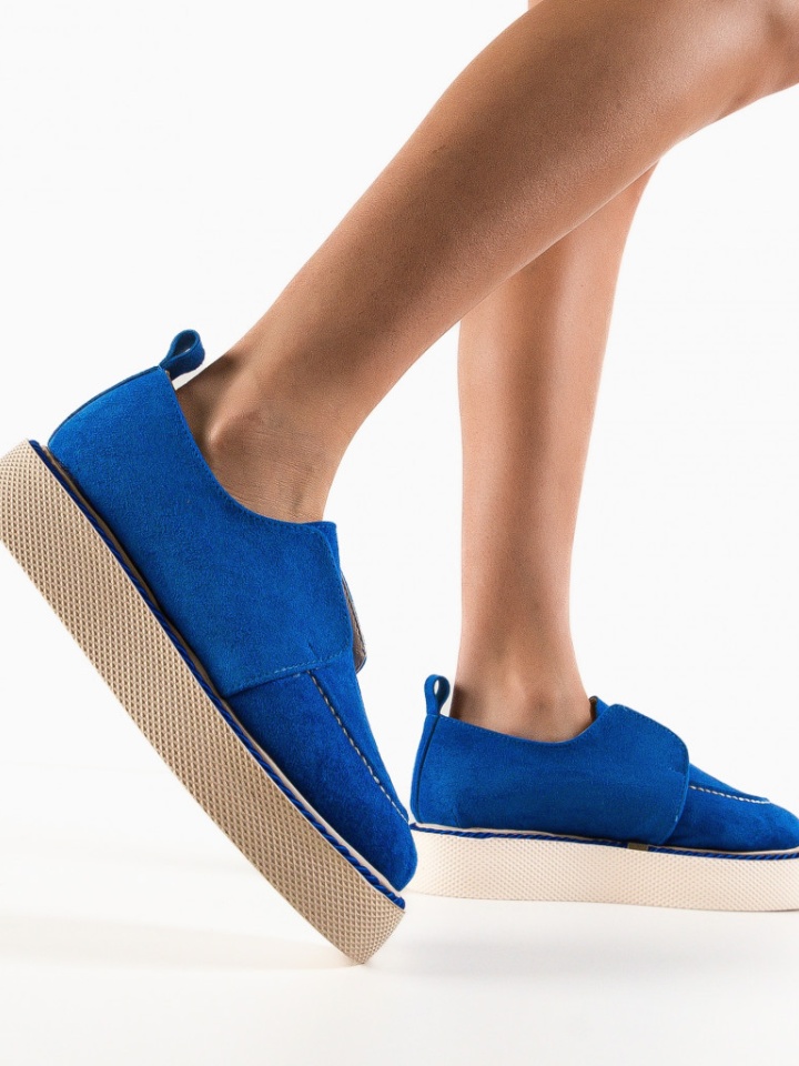 Scarpe casual Blu Hayter - Img 2