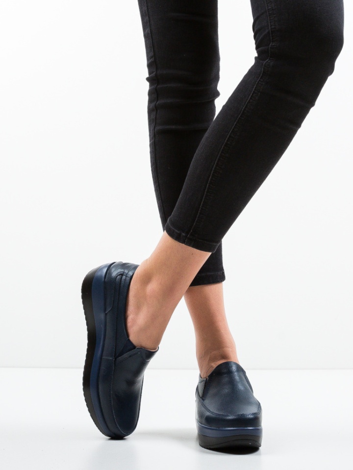 Scarpe casual Blu navy Freeman - Img 2