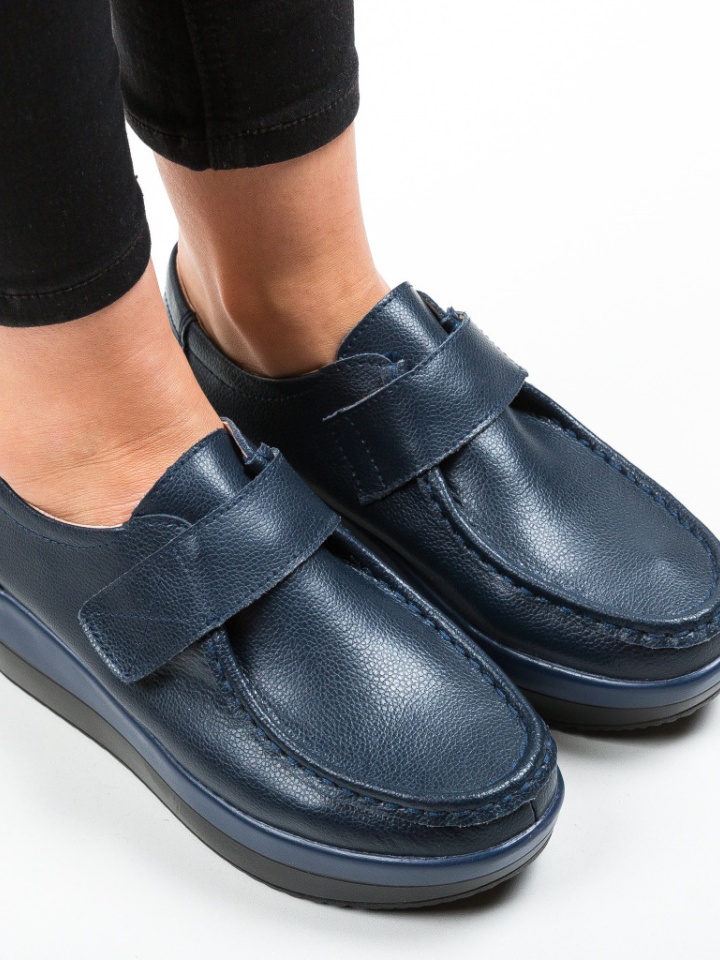 Scarpe casual Blu navy Groma - Img 5