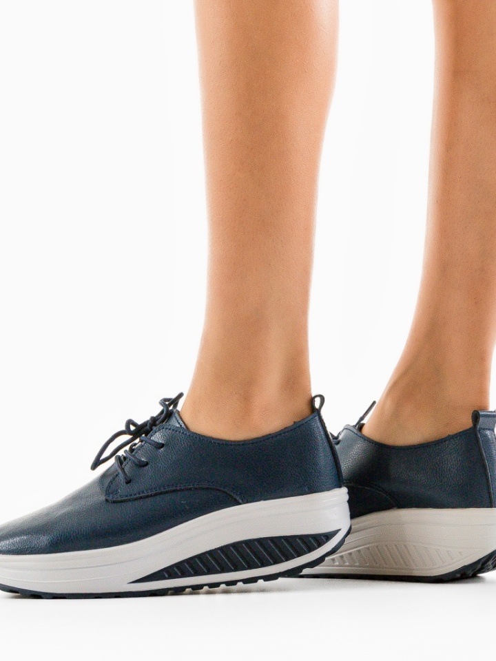 Scarpe casual Blu navy Kleak - Img 10