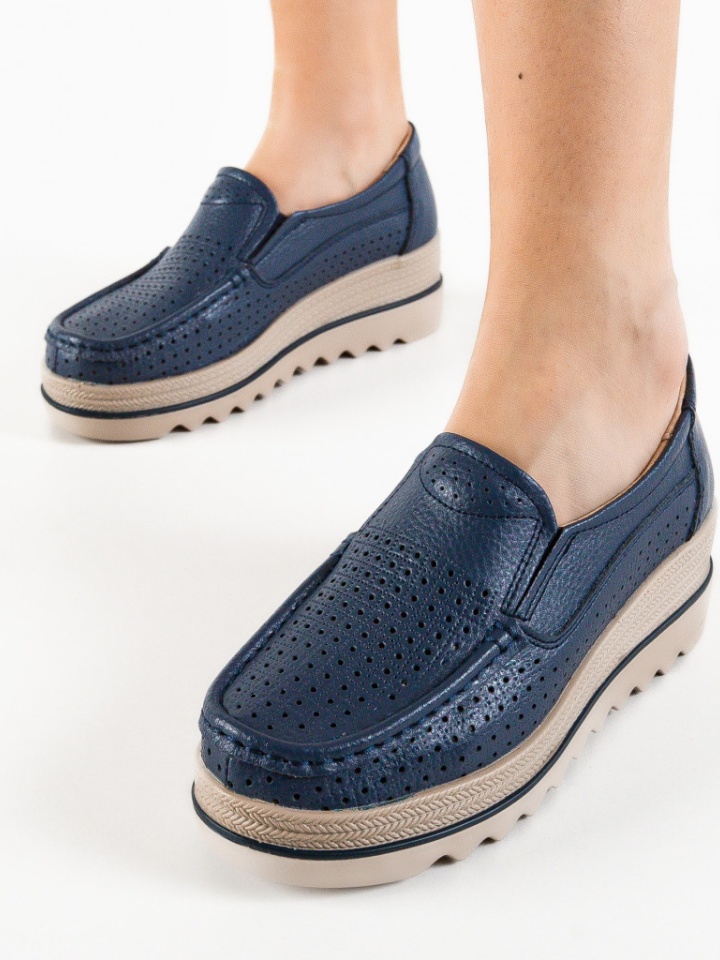 Scarpe casual Blu navy Krat - Img 4