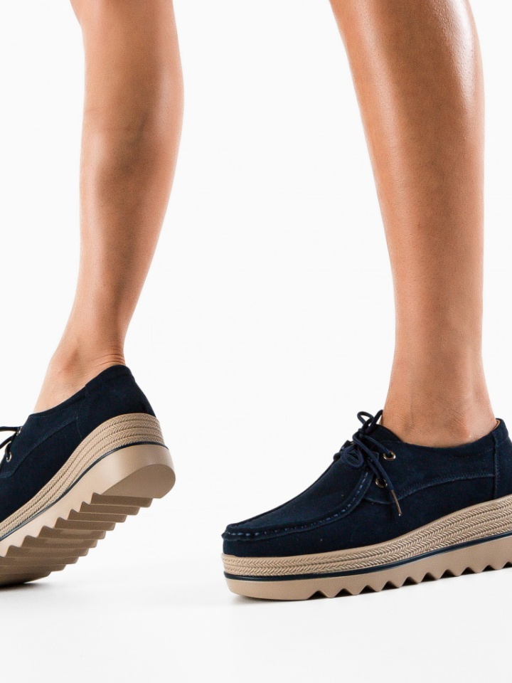 Scarpe casual Blu navy Sagrio - Img 3
