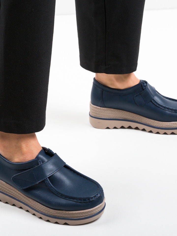 Scarpe casual Blu navy Straif - Img 2
