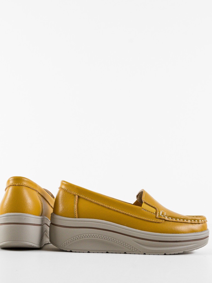 Scarpe casual Gialle Brienne - Img 7