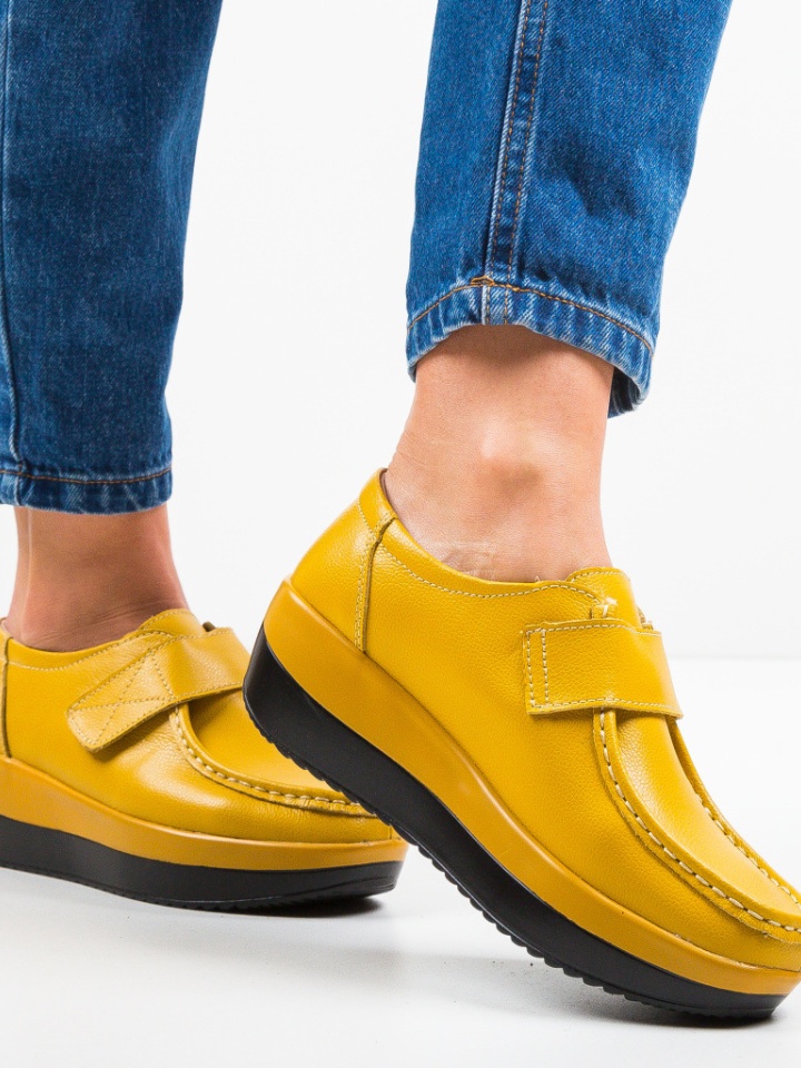 Scarpe casual Gialle Groma - Img 3